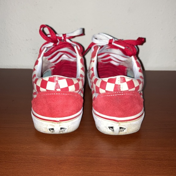 Red Checkered Vans - Picture 4 of 7